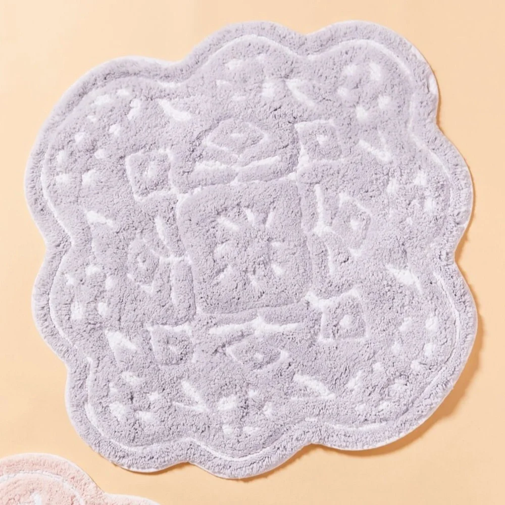 Anthropologie MOSAIC TILE BATH MAT NWT Mint